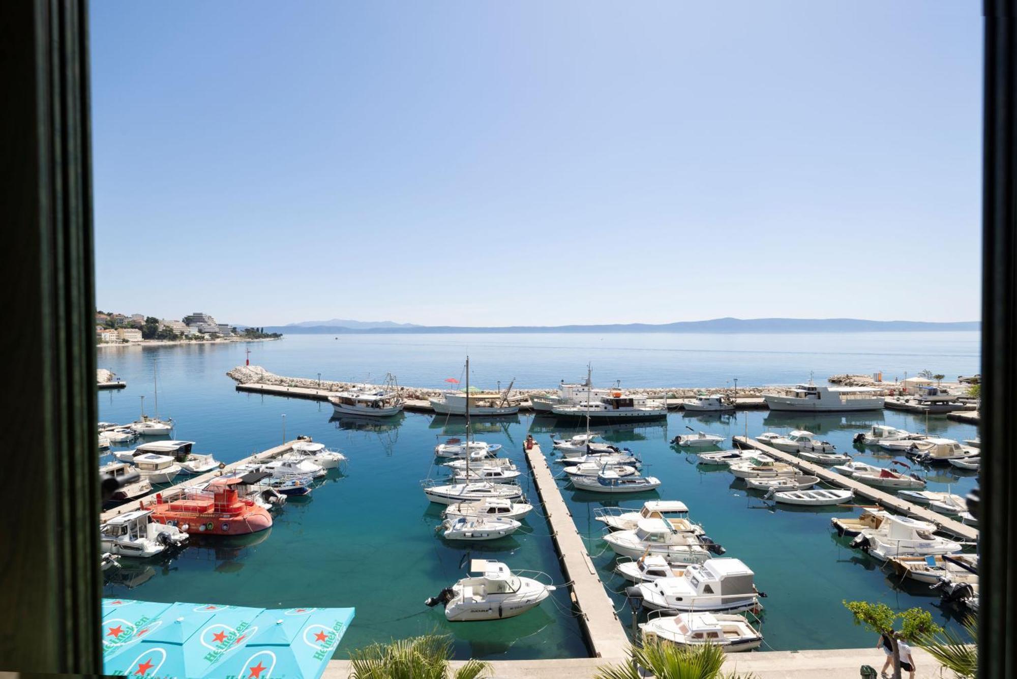 Jasminka Apartments Podgora Bagian luar foto