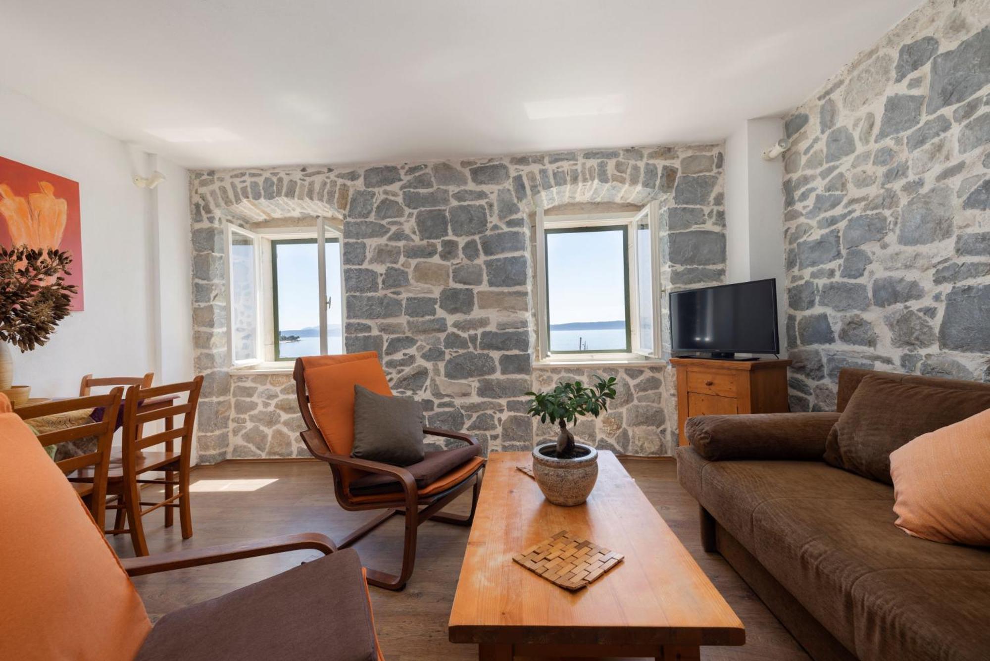Jasminka Apartments Podgora Bagian luar foto
