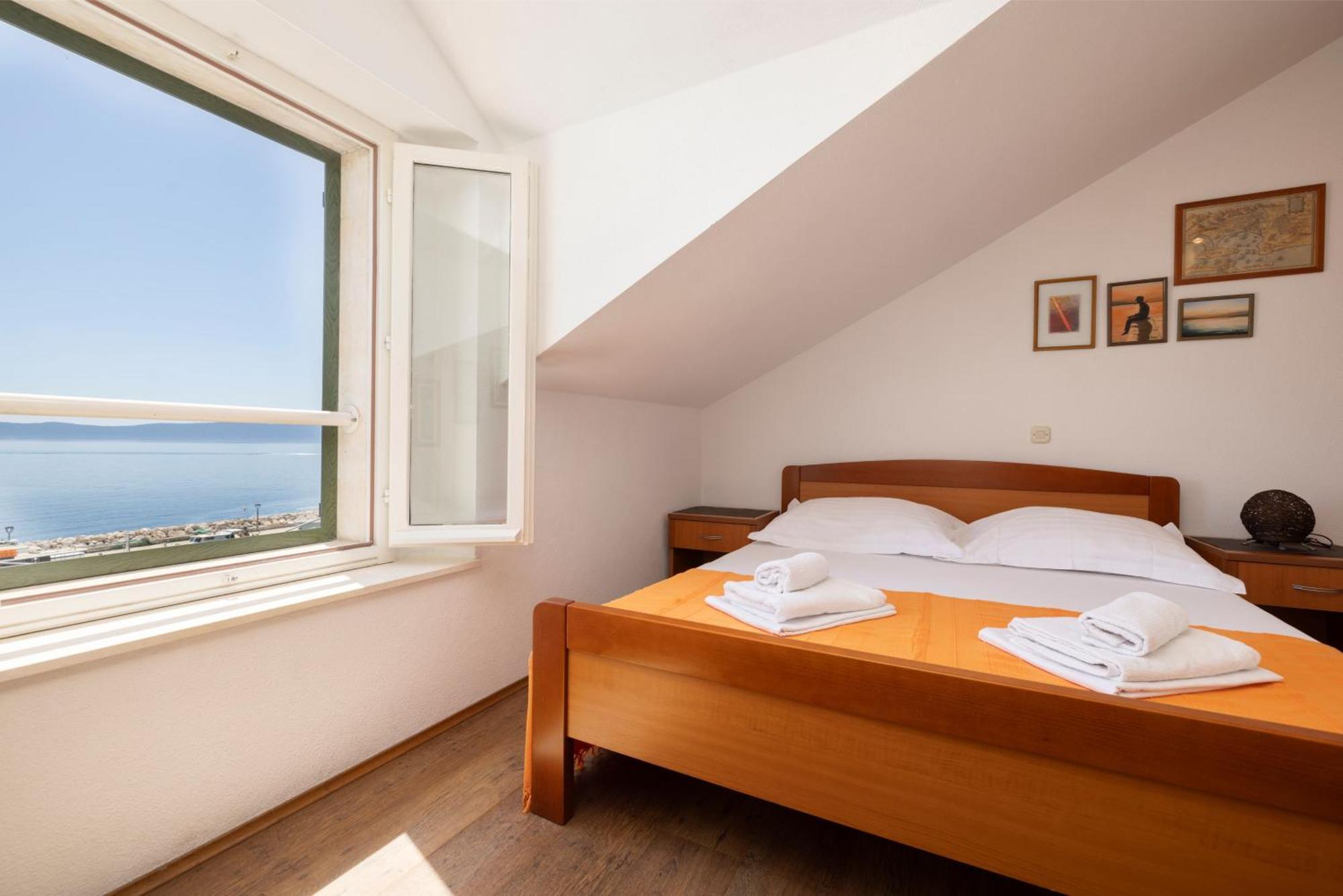 Jasminka Apartments Podgora Bagian luar foto