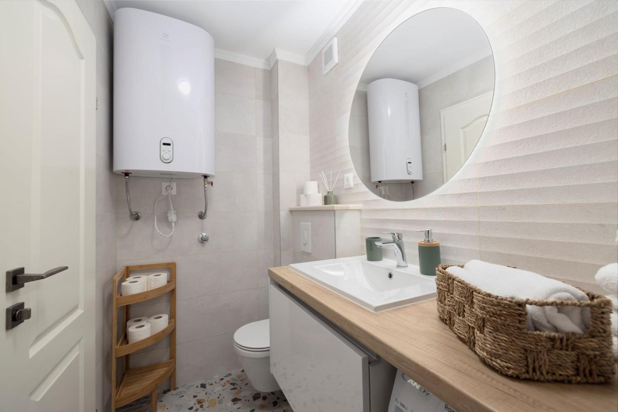 Jasminka Apartments Podgora Bagian luar foto