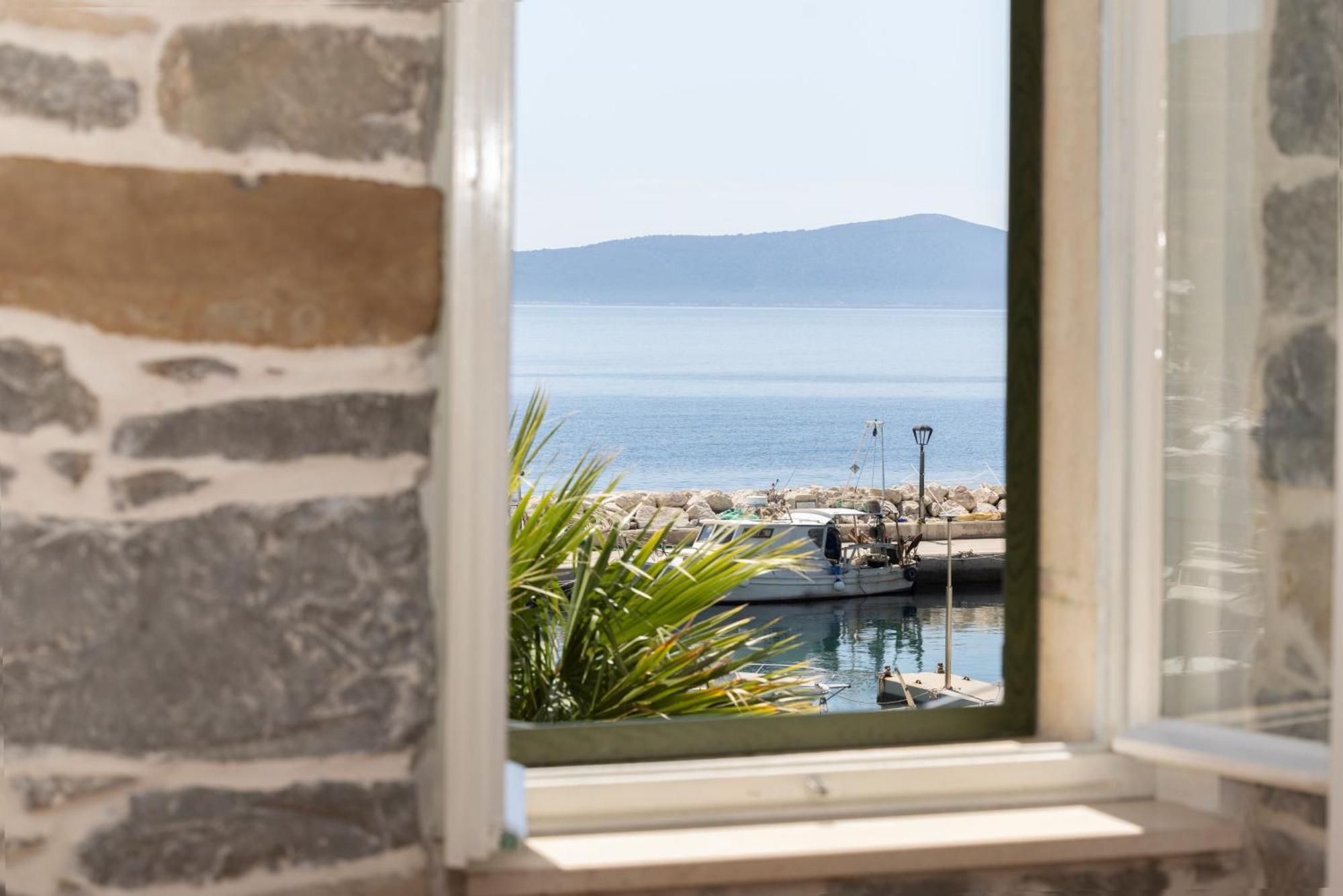 Jasminka Apartments Podgora Bagian luar foto